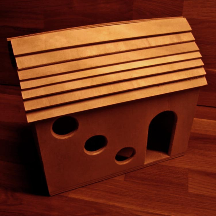 Домик для шиншиллы 