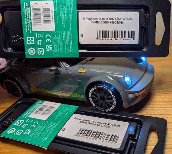 Оперативна пам'ять DDR5 ADATA 16gb(2*8) 4800 CL40. Харків