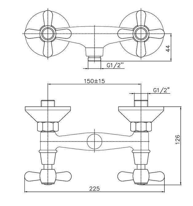Змішувач для душа Haiba Dominox 003   ( HB0060 ) 32046 Харків - фото 3