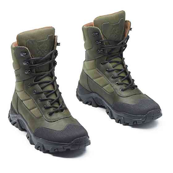 Справжні чоловічі тактичні берці, вологостійкі, водонепронекні колір хакі.Б-6 41 (27) Харків