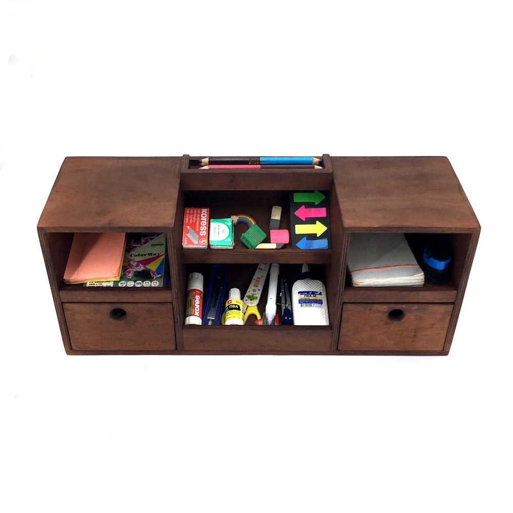 Органайзер настільний "Шелдон" капучино Миколаїв - фото 1