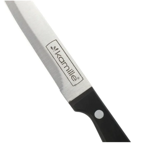 Ніж універсальний лезо 12см/ручка 10см нержавіюча сталь з бакеліт.ручкою 5105 KAMILLE Житомир - фото 4