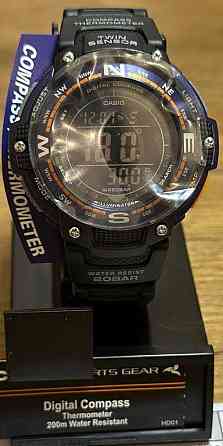 Часы Casio SGW-100-2B с цифровым компасом, термометром. Киев