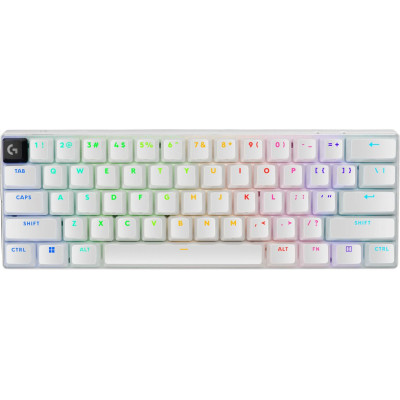 Клавіатура Logitech G Pro X 60 Lightspeed GX Tactile Wireless/Bluetooth UA White (920-011930) Вінниця - фото 1