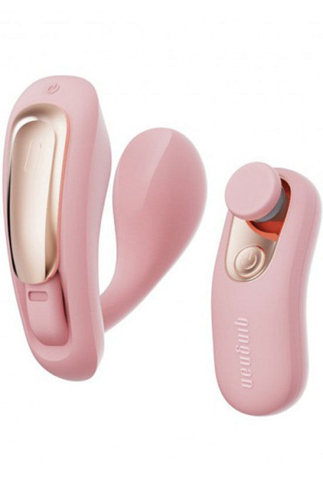 Вибратор в трусики с дистанционным управлением Qingnan No.6 Wireless Control Beige, рожевий Sex Aura Киев - изображение 1