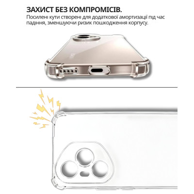 Чехол для мобильного телефона BeCover Anti-Shock Honor 400 Pro Clear (714712) Винница - изображение 4