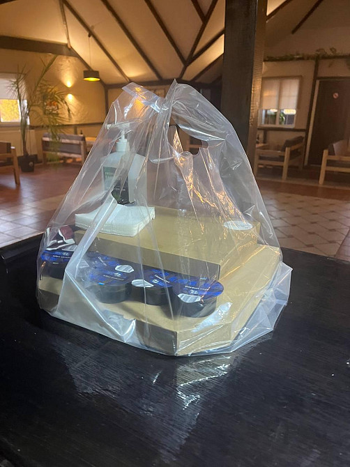 Пакет майка АКТ, 40(2х11)х55см, 50 мкм, (25 шт.), LDPE пищевой, прозрачный Павлоград - изображение 2