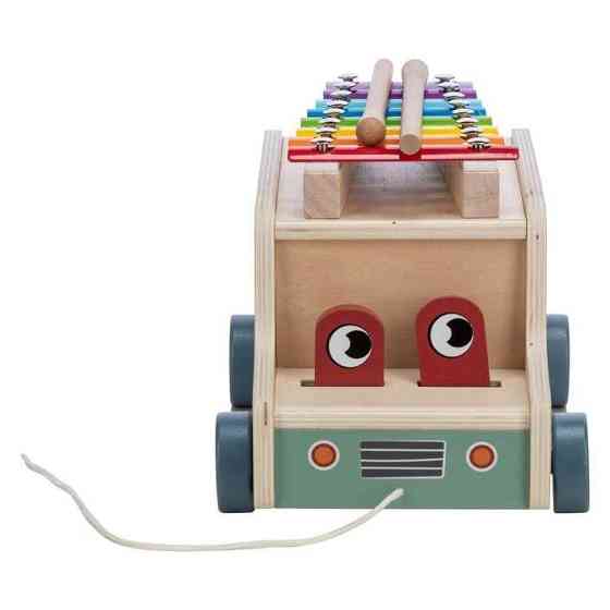 Дерев`яна вантажівка FreeON з ксилофоном, multicolour Киев