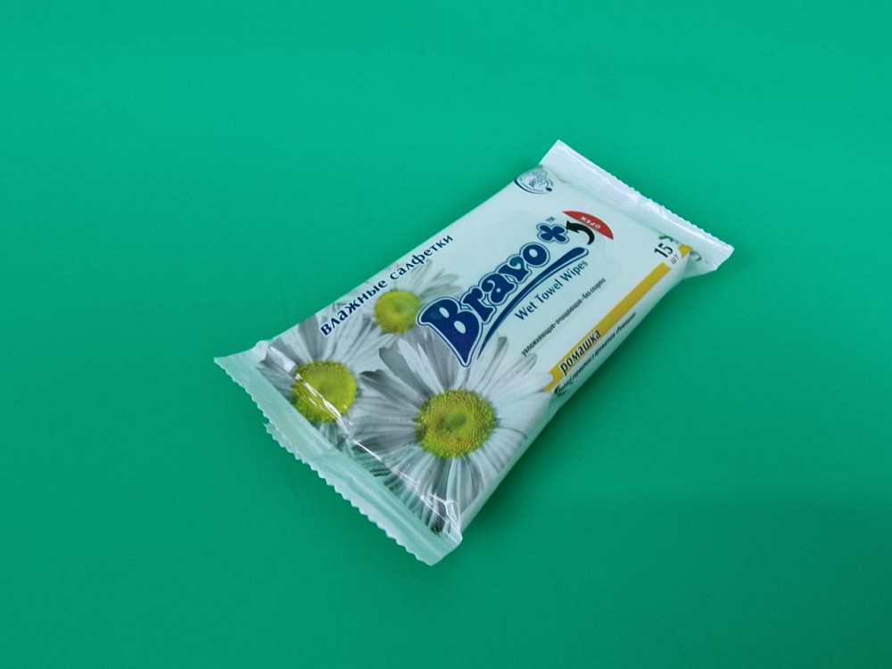 Влажная салфетка  15 шт 