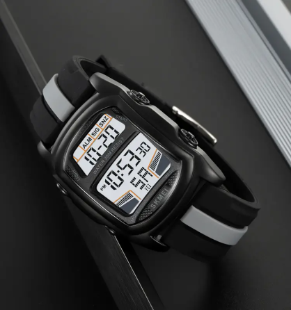 Часы наручные мужские Skmei 2203 (Черный с серым) Киев