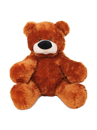 Плюшевый Медведь Алина Бублик 110 см коричневый Киев