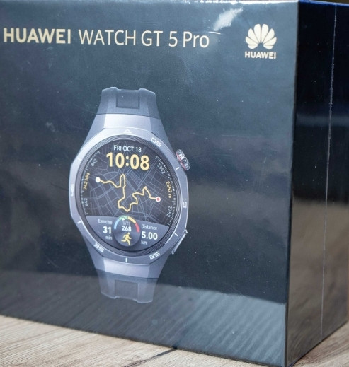 HUAWEI Watch GT 5 Pro 46 mm Black нові. Київ - фото 2