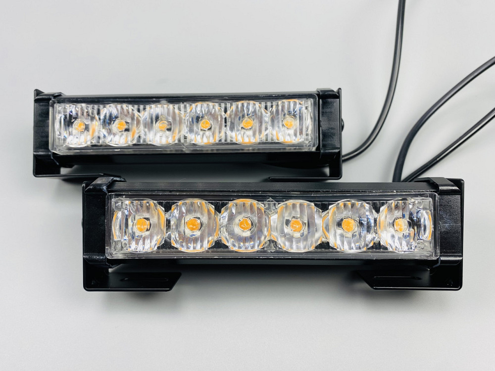Стробоскоп LED комплект 2 шт автомобільний спалах-стробоскоп сигнальні вогні Мукачево - фото 6