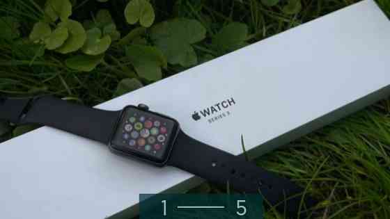 Смарт - Часы: Apple Watch 3 , 38mm. Case Space Glay Aluminium Идеал Series. Киев