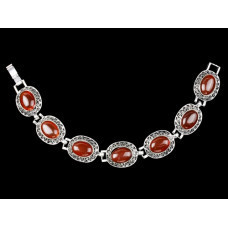 Стильный браслет на руку сердолик Киев - изображение 1