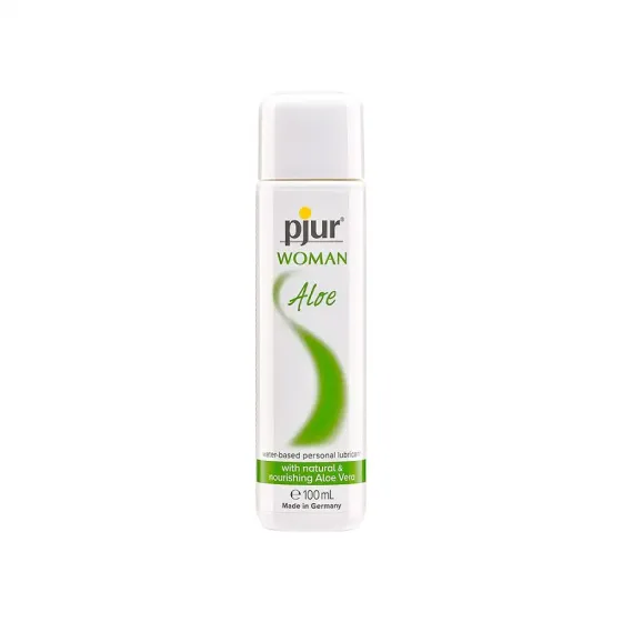 Лубрикант на водній основі pjur Woman Aloe 100 мл з екстрактом алое, зволожувальний, без парабенів Львів
