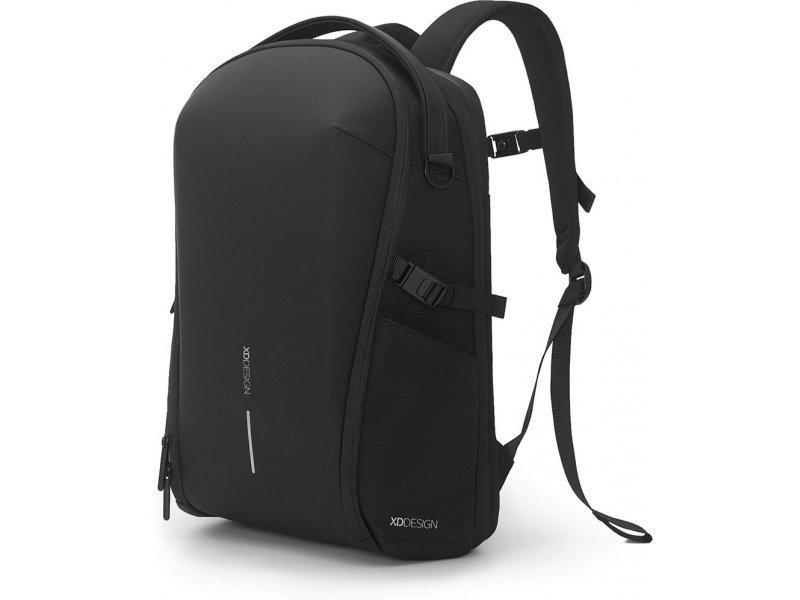 Рюкзак міський Bobby Bizz Business 18 л-25 л для ноутбука 16 дюймів із захистом від крадіжок і порізів (Чорний) Вінниця - фото 9