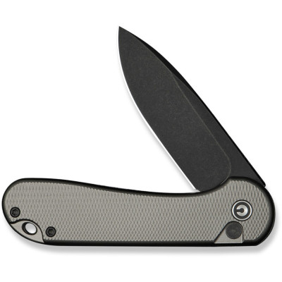 Нож Civivi Button Lock Elementum II, Grey Aluminum, Darkwash (C18062PD-1) Винница - изображение 5