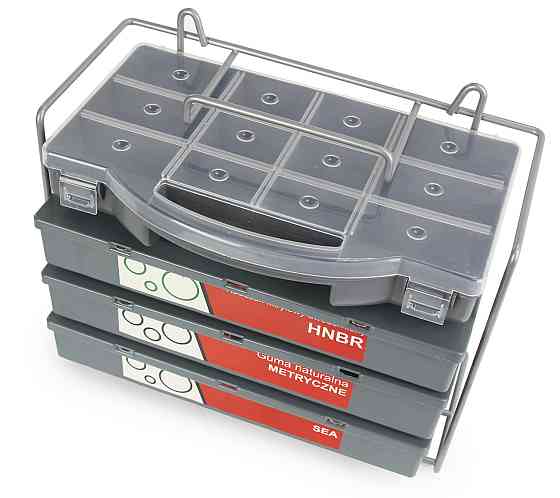 Набор резиновых уплотнительных колец 4 лотка 900 шт Mar-Pol (M66453) Нововолынск