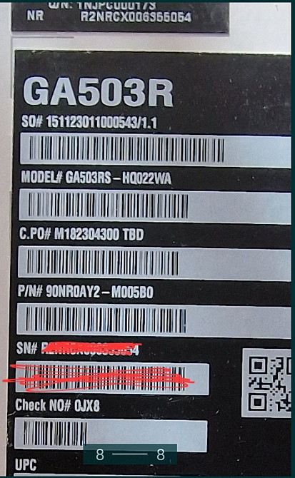 Ноутбук: ASUS ROG Zephyrus G15 ( GA 503 RS) Киев - изображение 8