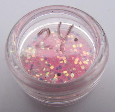 Прикрашання для дизайну нігтів "Брокард", колір блідо рожевий хамелеон Київ - фото 2