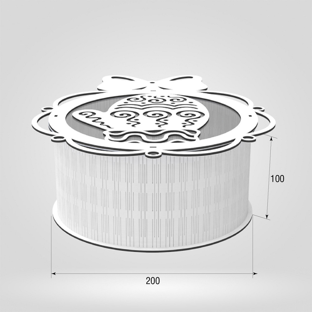 Подарочная коробка EKOSTAR d200 h100 Киев - изображение 3