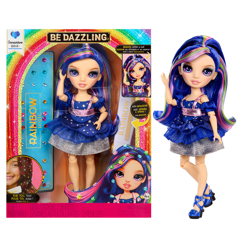 Лялька Rainbow High серії Be Dazzling – Женев’єва Днепр - изображение 9