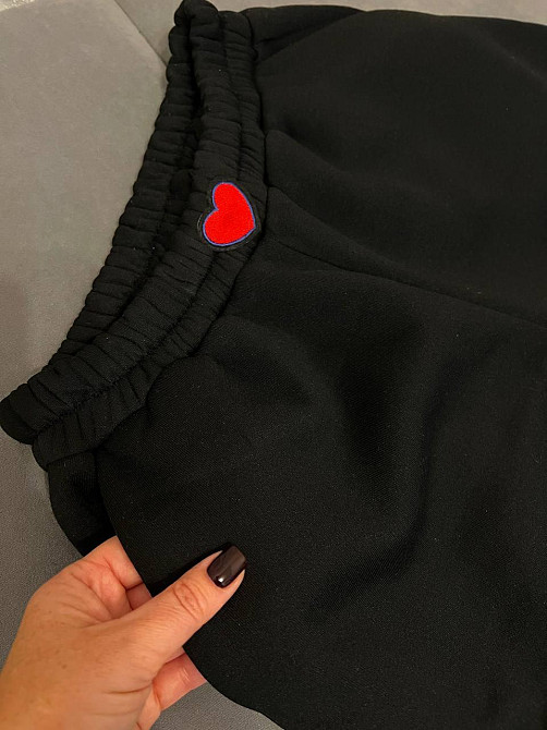 Жіночі базові теплі штани джогери трехнить на флісі Одеса - фото 6