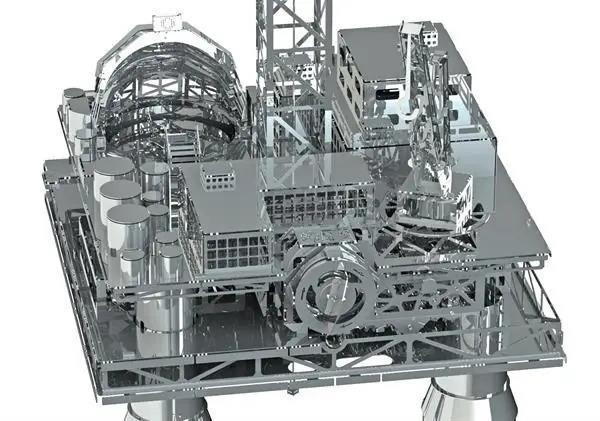 Колекційна модель-конструктор Metal Time Treasure Finder Нафтова платформа механічна (MT008) Харків - фото 4