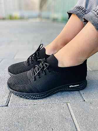 Fashion Кросівки жіночі FASHION 324-558 чорні (літо, сітка) (5085) Коломия