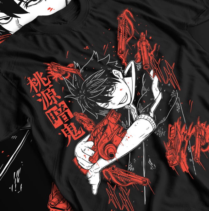 Футболка аниме Тоуген Анки Ікхиносе Схики оверсайз (S/M/L) Черний AnimeJ0676 Днепр - изображение 1