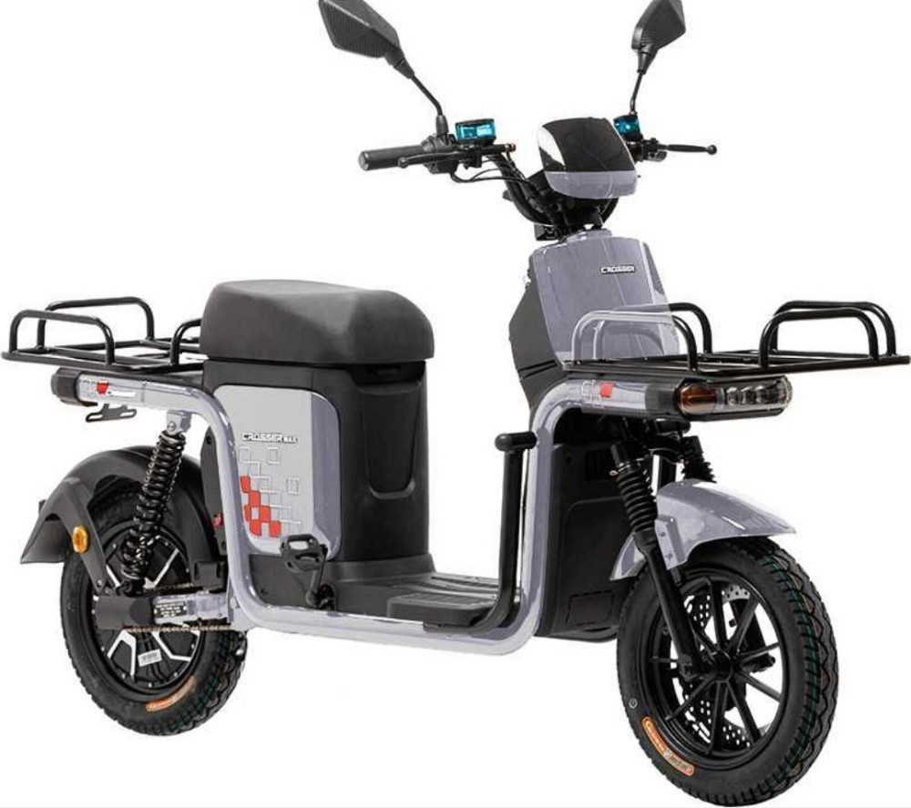 Электровелосипед Crosser SUPER MAX 1200W 60V/30Ah LifePo4 Литой- Серый. Харьков - изображение 5
