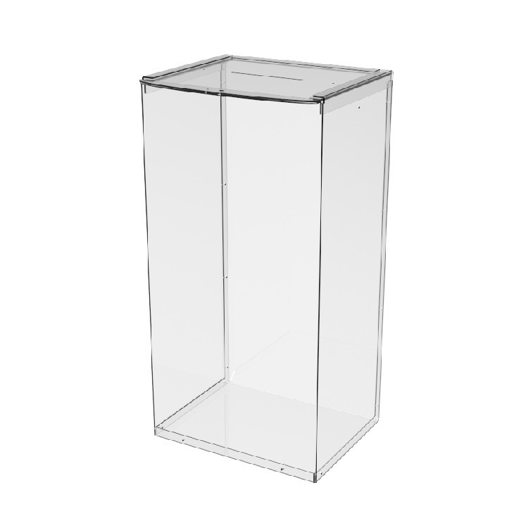 Ящик EKOSTAR без замка для пожертвований и сбора денег 260x200x500. Объем 26 литров Киев - изображение 2