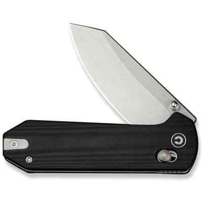 Нож Civivi Yonder, Black G10, Stonewash (C23073-1) Винница