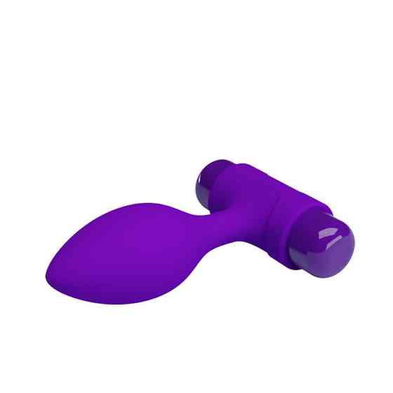 Анальна пробка - Pretty Love Vibra Butt Plug Purple Sex Aura Київ