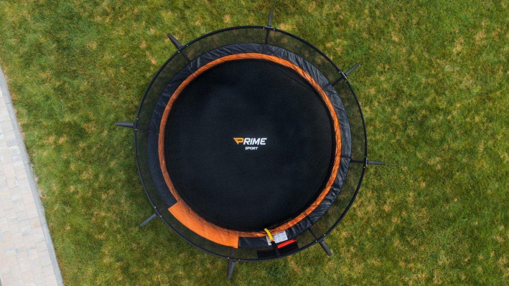 Батут PRIME SPORT INSIDE TITANPRO с внутренней сеткой 10 футов оранжевый Киев - изображение 6