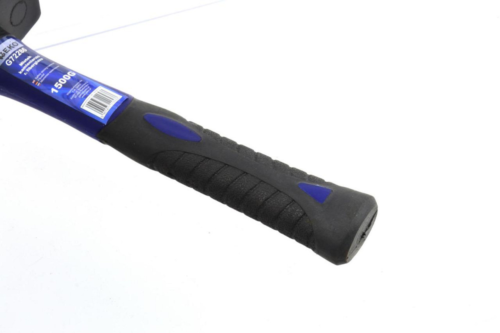 Молот (кувалда) "GeKo" 1,5 кг з ручкою зі скловолокна покритого TPR довжиною  262 мм Киев - изображение 3