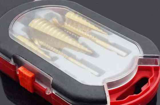 Набір ступінчастих свердел по металу 7790, 6 шт Винница