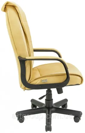 Офісне Крісло Керівника Richman Rio Madras Gold Beige Пластік Річ М2 AnyFix Бежевий Дніпро