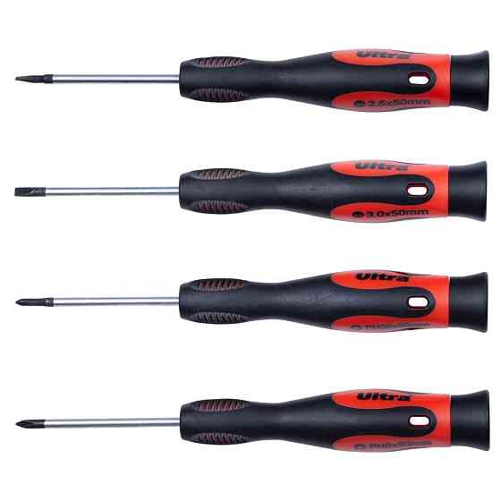 Ultra Набор отверток для точных работ 7шт S2 (пласт кейс) ULTRA (4002912) Коломыя