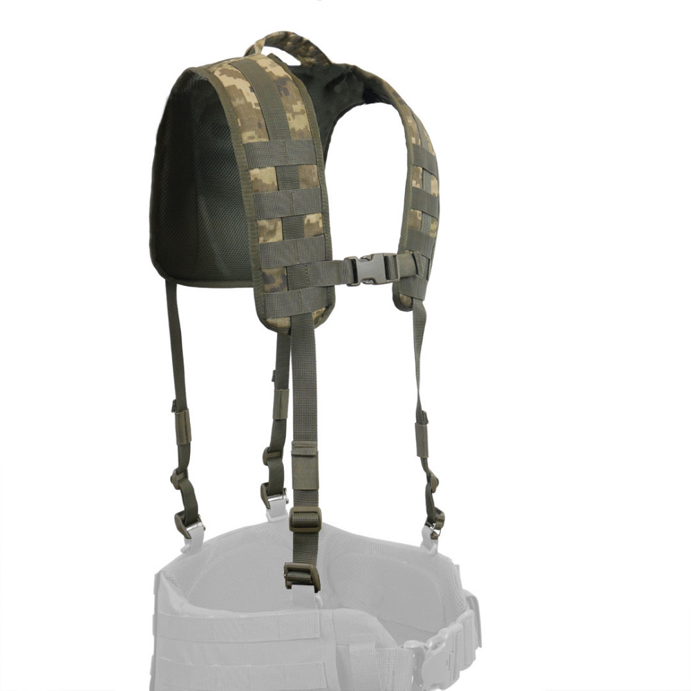 Лямки для ременно-плечевой системы (РПС) Militex Cordura Pixel Киев - изображение 4