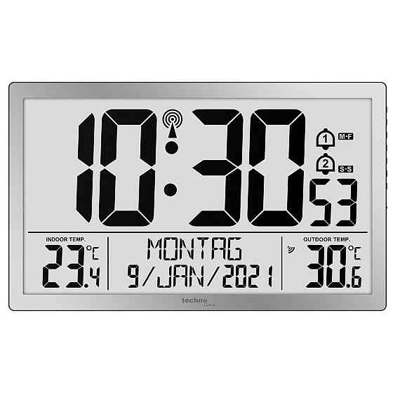 Часы настенные Technoline WS8113 Silver (WS8113) Винница