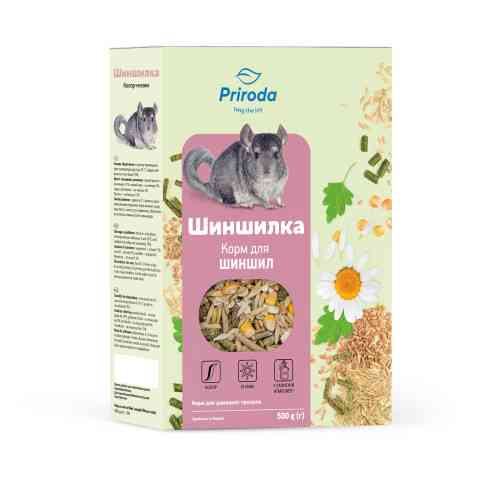 Корм Природа Шиншилка Колор ензим для шиншил 500 г Київ