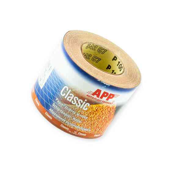 Наждачная бумага APP 100 (115мм*25) рулон Мукачево