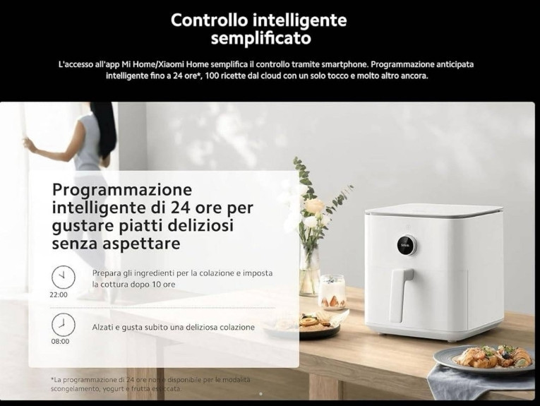 Мультипечь Xiaomi Mi Smart Air Fryer 6.5L БУ для большой семьи,черный. Киев - изображение 2