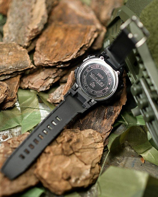 Skmei Чоловічий водостійкий тактичний годинник Skmei black Одеса - фото 5