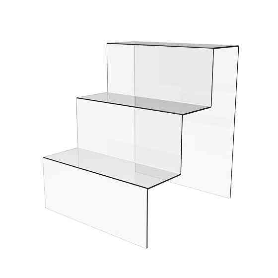 Товарна гірка EKOSTAR на 3 сходинки з акрилу 200х210х240 Київ