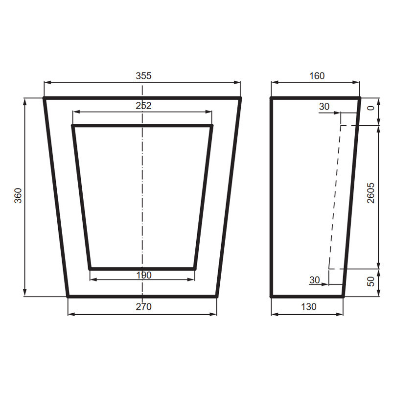 Замок фасадный Prestige Decor ZC 104 Днепр - изображение 2