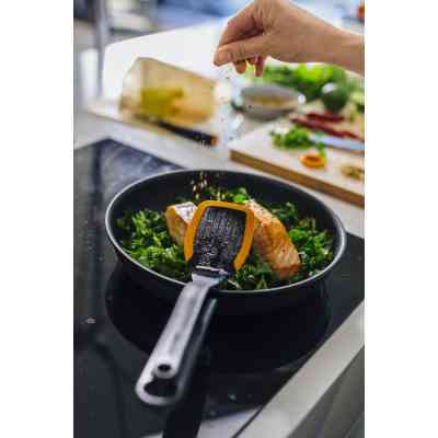 Лопатка кухонна Fiskars Functional Form, 37.3см, пластик, силікон, чорний (1027300) Вінниця