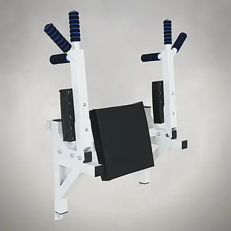 Турник брусья пресс стационарный 3 в 1 KZ-557 Спортивные стенки и турники для дома Белый Киев